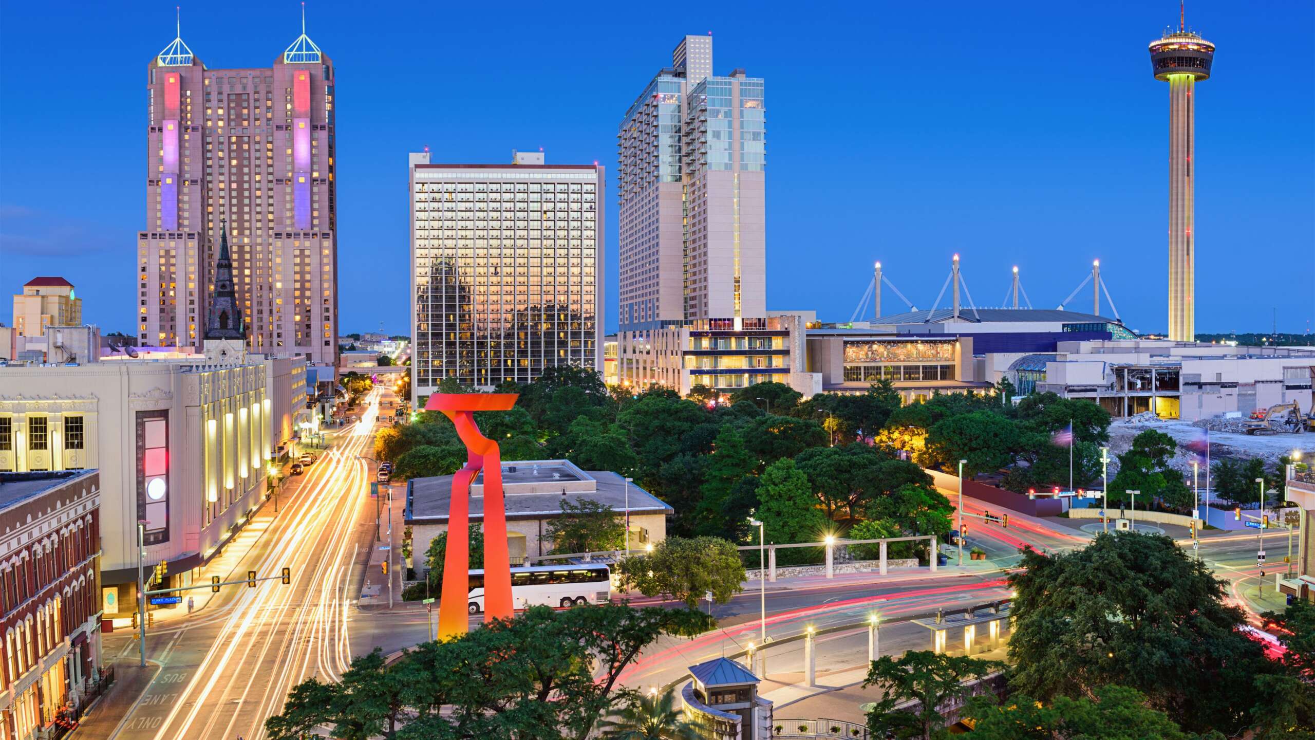 San Antonio sky line